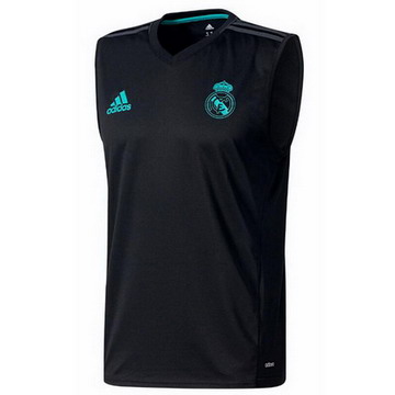 Maillot de Gilet Real Madrid noir 2017 2018