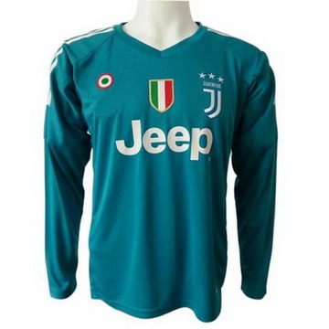 Maillot de Juventus Manche Longue Gardien Sarcelle 2017/2018