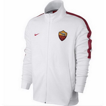 Vestes foot As Roma 2017/2018 Blanc