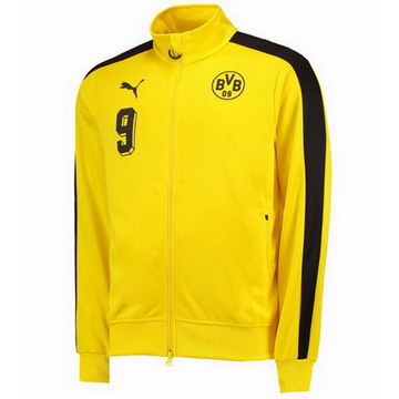 Vestes foot Borussia Dortmund 2017/2018 Jaune-02