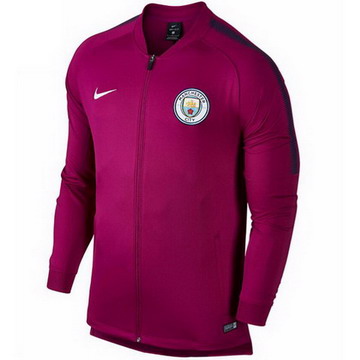 Vestes foot Manchester City 2017/2018 rose rouge