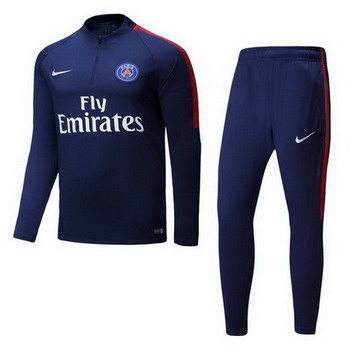 Maillot de PSG Formation ML Bleu 2017/2018