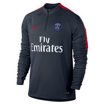 Maillot de PSG Formation ML Gris-02 2017/2018