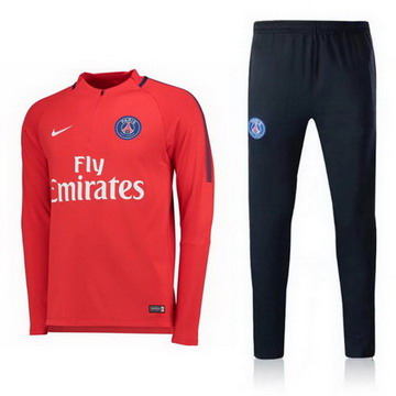 Maillot de PSG Formation ML Rouge 2017/2018