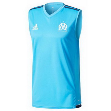 Maillot de Sans Manches Marseille Bleu 2017/2018