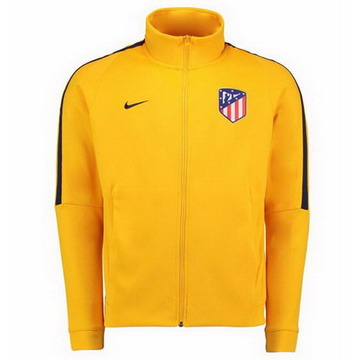 Vestes foot Atletico Madrid 2017/2018 Jaune