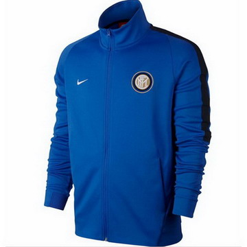 Vestes foot Inter Milan 2017/2018 Bleu