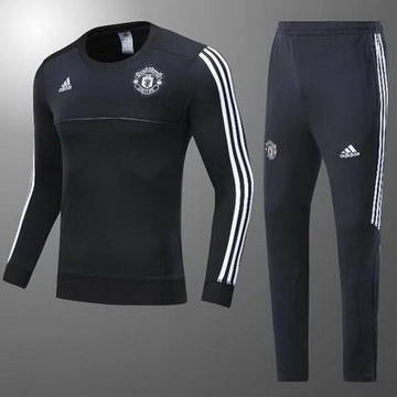 Maillot de Manchester United Formation ML noir 2017/2018