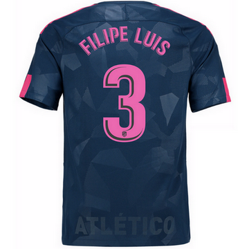 Maillot de Atletico Madrid Filipe Luis Troisieme 2017/2018