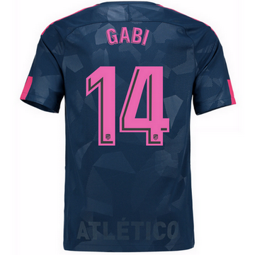 Maillot de Atletico Madrid Gabi Troisieme 2017/2018