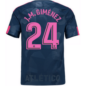 Maillot de Atletico Madrid J.M.Gimenez Troisieme 2017/2018