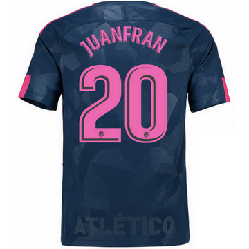 Maillot de Atletico Madrid Juanfran Troisieme 2017/2018