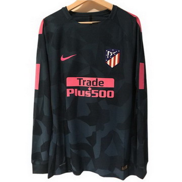 Maillot de Atletico Madrid Manche Longue Troisieme 2017/2018