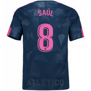 Maillot de Atletico Madrid Saul Troisieme 2017/2018