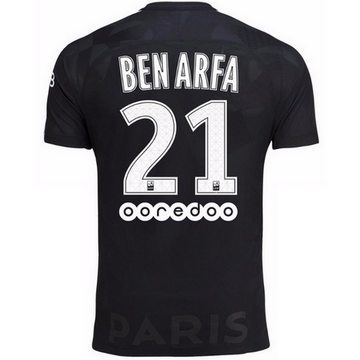 Maillot de PSG Ben Arfa Troisieme 2017/2018