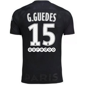 Maillot de PSG G.Guedes Troisieme 2017/2018