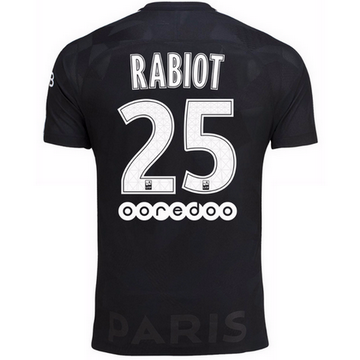 Maillot de PSG Rabiot Troisieme 2017/2018