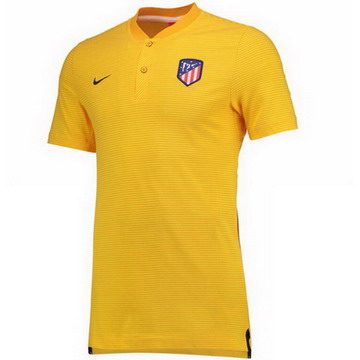 Maillot de Polo Atletico Madrid Jaune 2017/2018