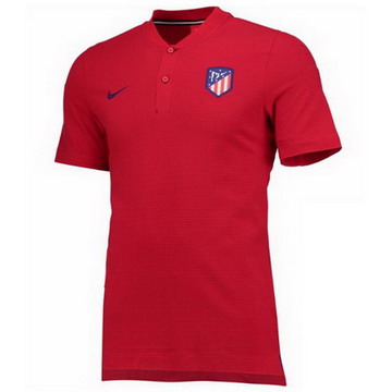 Maillot de Polo Atletico Madrid Rouge 2017/2018