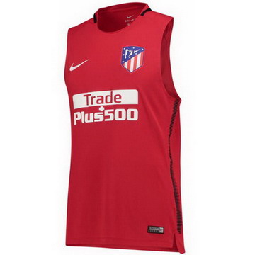 Maillot de Sans Manches Atletico Madrid Rouge 2017/2018