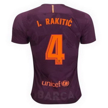 Maillot de Barcelone I.Rakitic Troisieme 2017/2018