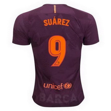 Maillot de Barcelone Suarez Troisieme 2017/2018