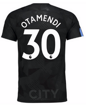 Maillot de Manchester City Otamendi Troisieme 2017/2018