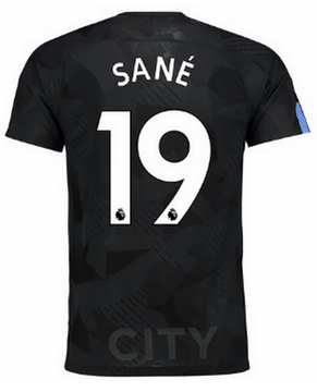 Maillot de Manchester City Sane Troisieme 2017/2018