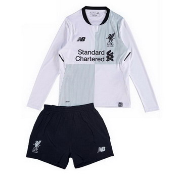 Maillot de Liverpool ML Enfant Exterieur 2017/2018