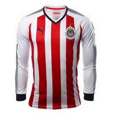 Maillot de Chivas Manche Longue Domicile 2017/2018