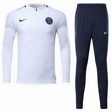 Maillot de PSG Formation ML blanc 2017/2018