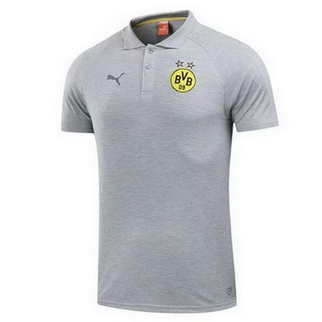 Maillot de Polo Borussia Dortmund Gris 2017/2018