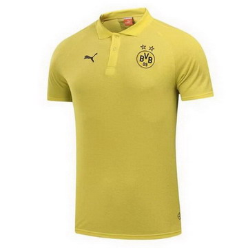 Maillot de Polo Borussia Dortmund Jaune-01 2017/2018