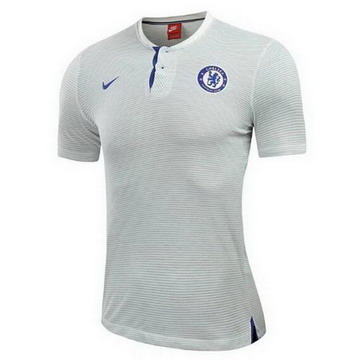 Maillot de Polo Chelsea Blanc 2017/2018