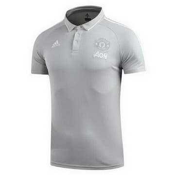 Maillot de Polo Manchester United Gris 2017/2018