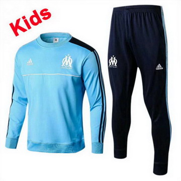 Maillot de Marseille Enfant Formation ML Bleu 2017/2018