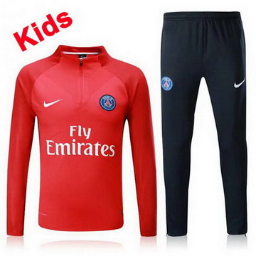 Maillot de PSG Enfant Formation ML Rouge 2017/2018