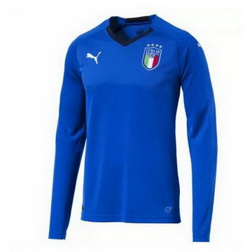 Maillot de Italie Manche Longue Domicile 2018/2019