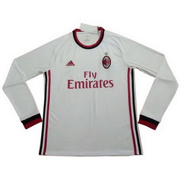 Maillot de AC Milan Manche Longue Exterieur 2017/2018