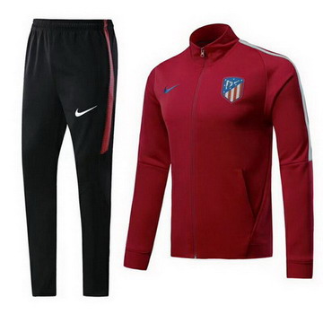 Vestes foot Atletico Madrid 2017/2018 Rouge-02