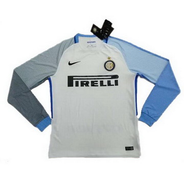 Maillot de Inter Milan Manche Longue Exterieur 2017/2018