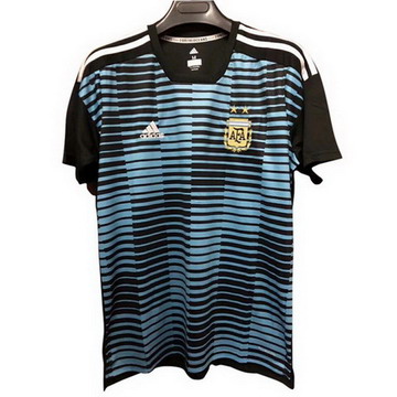 Maillot de pre-match Argentine Bleu 2017/2018