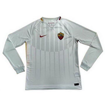 Maillot de AS Rome Manche Longue Exterieur 2017/2018