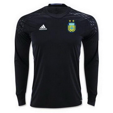 Maillot de Argentine Manche Longue Gardien Noir 2017/2018