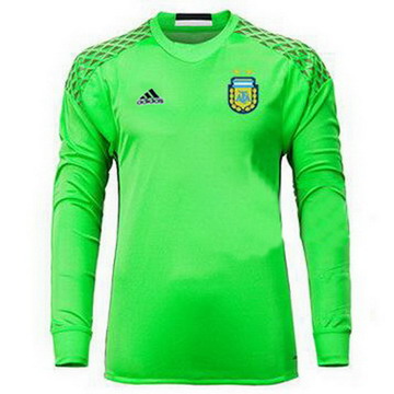 Maillot de Argentine Manche Longue Gardien Vert 2017/2018