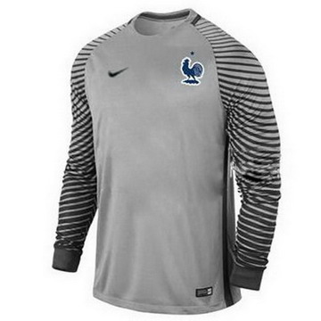 Maillot de France Manche Longue Gardien Gris 2017/2018