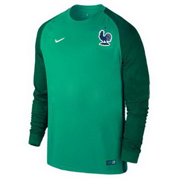 Maillot de France Manche Longue Gardien Vert fonce 2017/2018