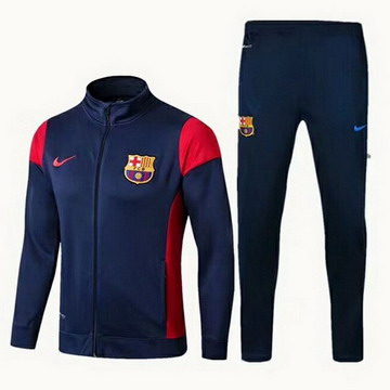 Vestes foot Barcelone 2017/2018 Bleu-01