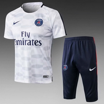 Maillot de Formation PSG Gris et blanc 2017/2018