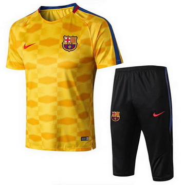 Maillot de Formation Barcelone Jaune 2017/2018